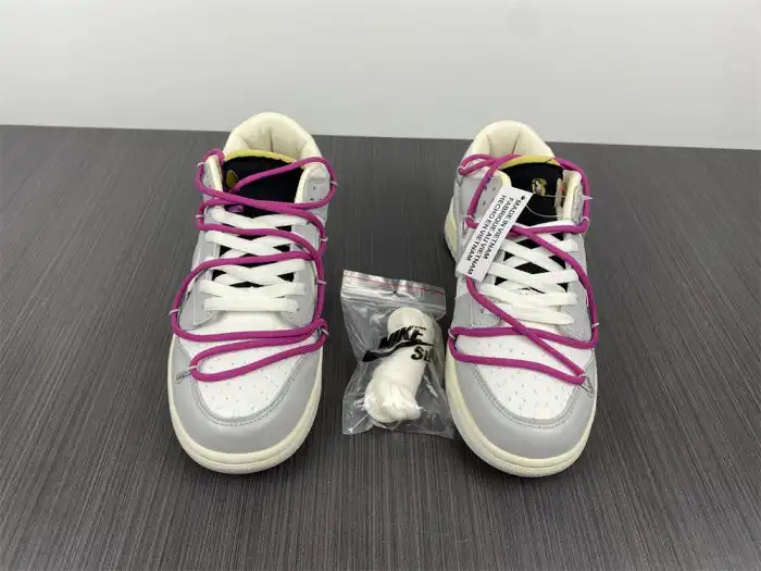 Rep Off-White x Dunk Low 'Lot 30 of 50' DM1602-122