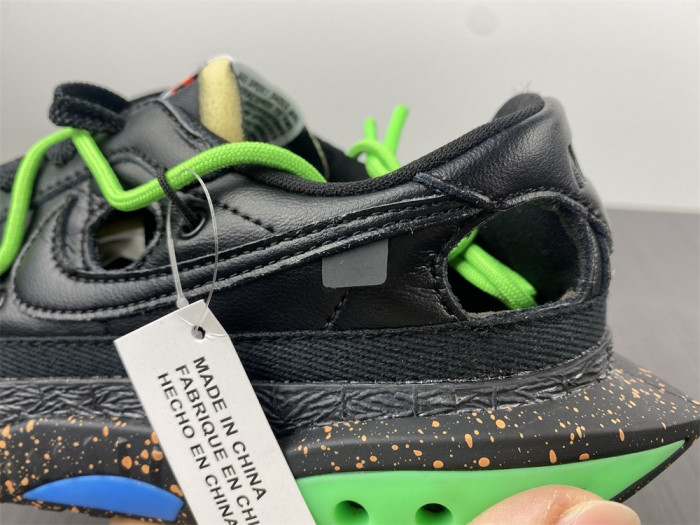 Onekick Off-White x Nike Blazer Low "Black   Green" DH7863-001