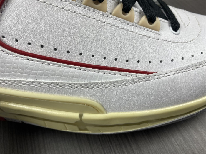 Jordan 2 Retro Low SP Off-White White Red DJ4375-106