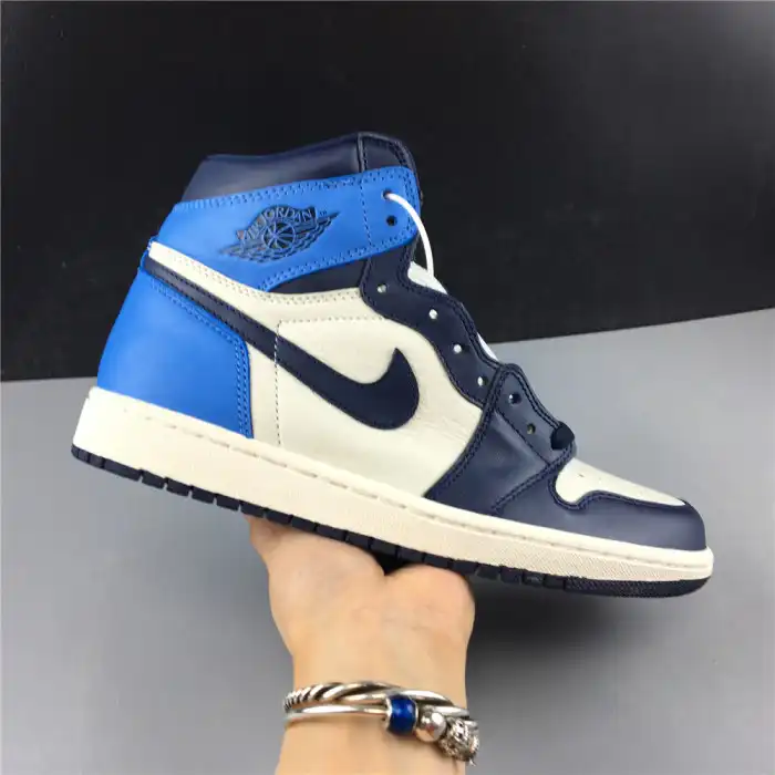 Rep Air Jordan 1 Retro High OG Obsidian 555088-140