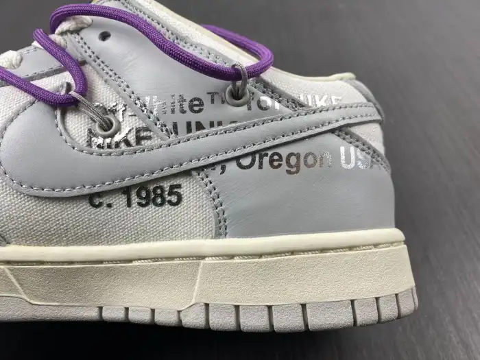 Cheap Nike Dunk Low Off-White Lot 45 DM1602-101