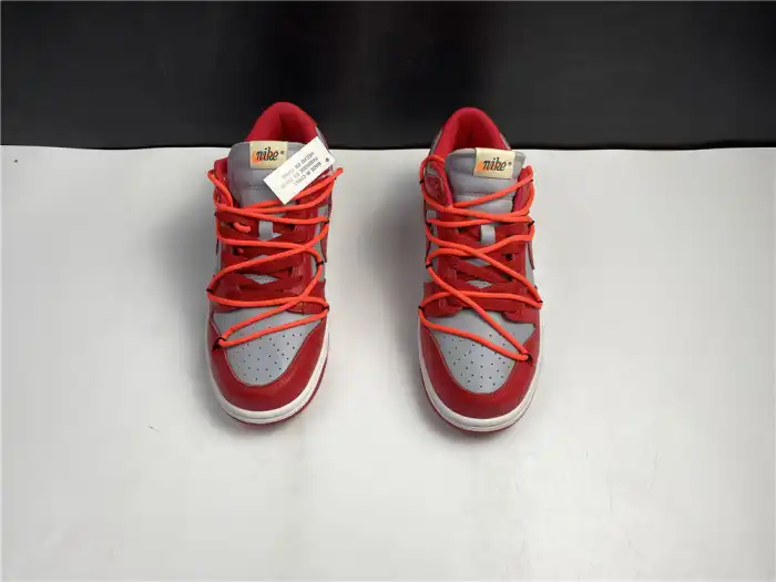 OFF-WHITE x Dunk Low 'University Red' CT0856-600