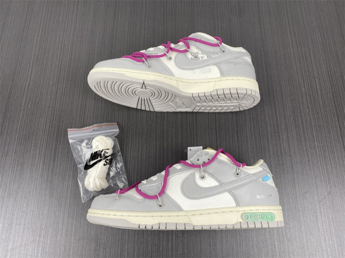 Off-White x Dunk Low 'Lot 30 of 50' DM1602-122