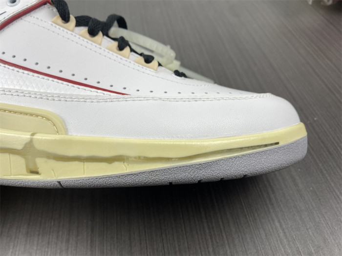 Jordan 2 Retro Low SP Off-White White Red DJ4375-106