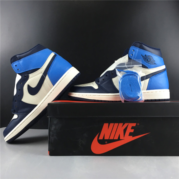 Air Jordan 1 Retro High OG Obsidian 555088-140