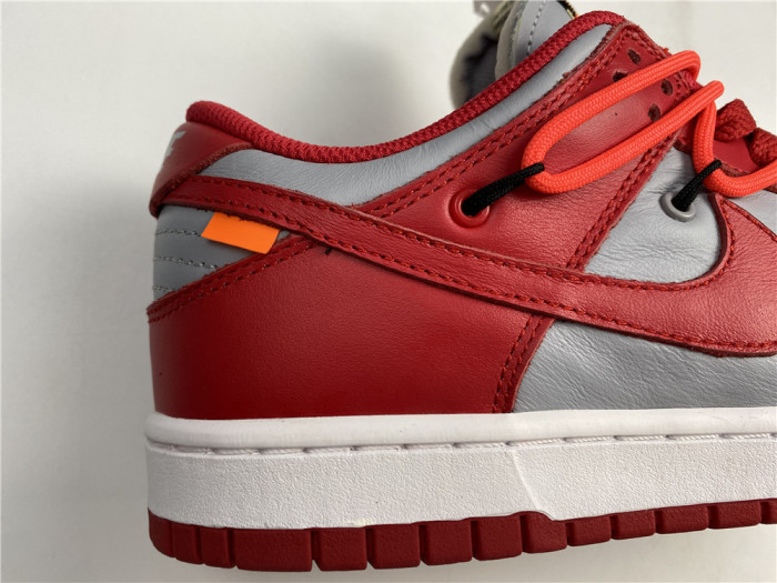 OFF-WHITE x Dunk Low 'University Red' CT0856-600