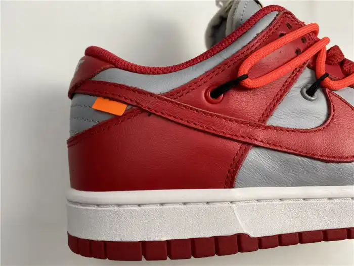 Cheap OFF-WHITE x Dunk Low 'University Red' CT0856-600