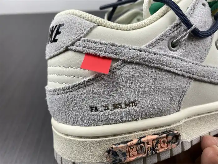 Rep Nike Dunk Low Off-White Lot 20 DJ0950-115