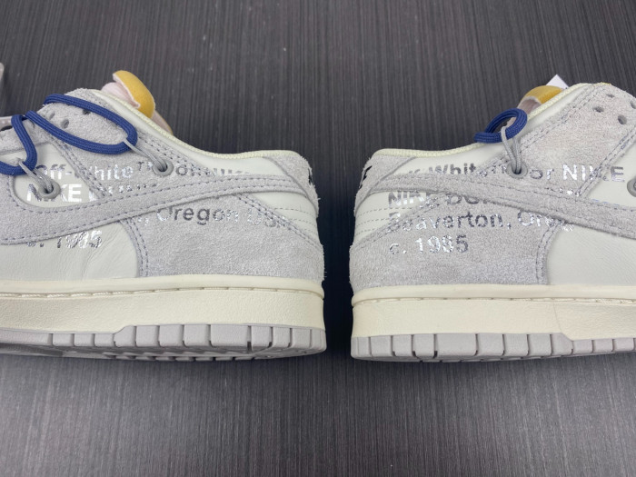 Onekick Nike Dunk Low Off-White Lot 18 DJ0950-112