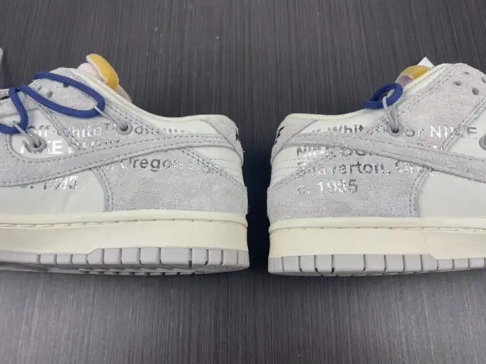 Cheap Nike Dunk Low Off-White Lot 18 DJ0950-112