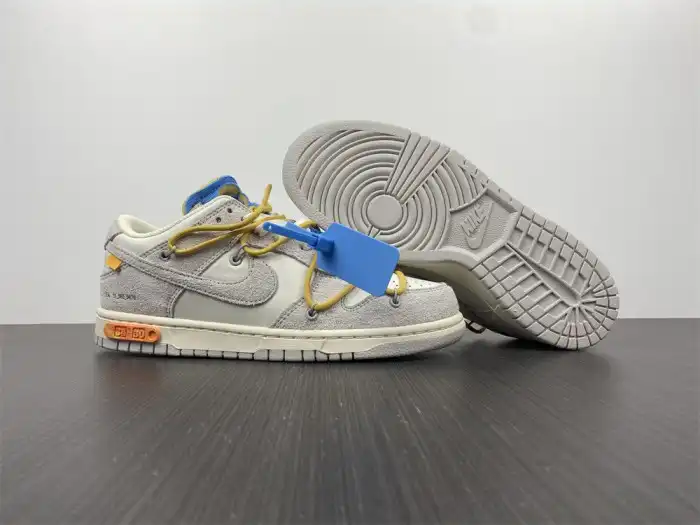 Rep Nike Dunk Low Off-White Lot 34 DJ0950-102