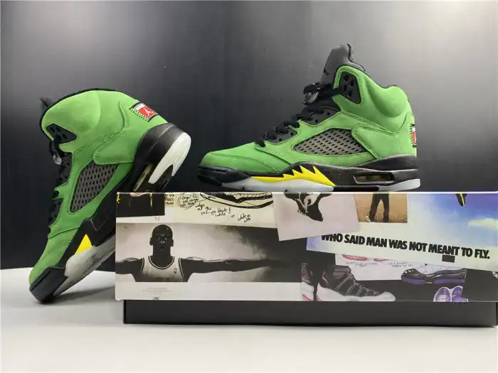 Chep Onekick Air Jordan 5 SE Oregon Ducks CK6631-307