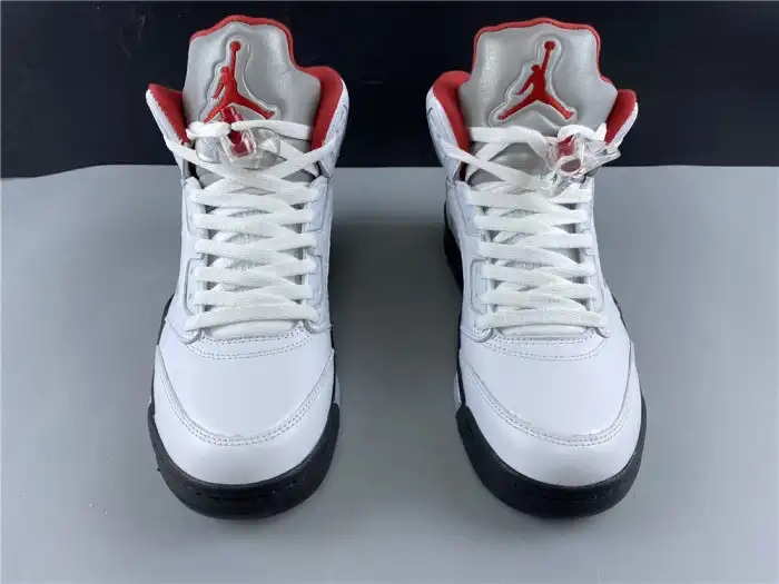 Air Jordan 5 Retro Fire Red Silver Tongue (2020) DA1911-102