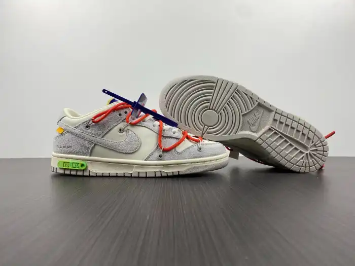 Rep Nike Dunk Low Off-White Lot 13 DJ0950-110