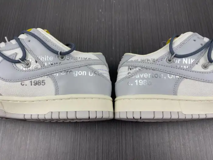 Rep Nike Dunk Low Off-White Lot 41 DM1602-105