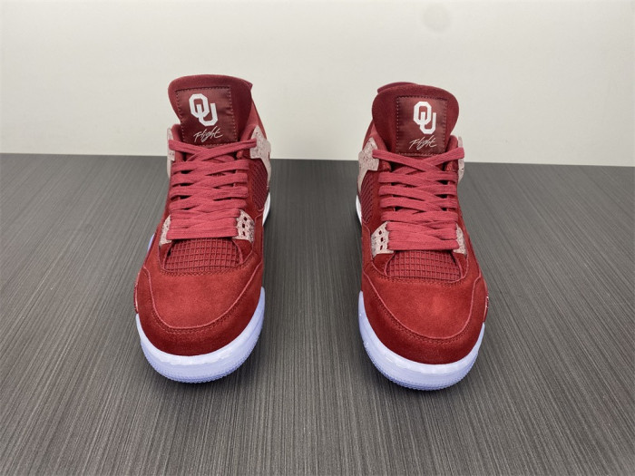 Jordan 4 Retro Oklahoma Sooners PE AJ4-904282