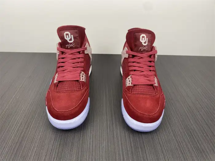 Rep Jordan 4 Retro Oklahoma Sooners PE AJ4-904282