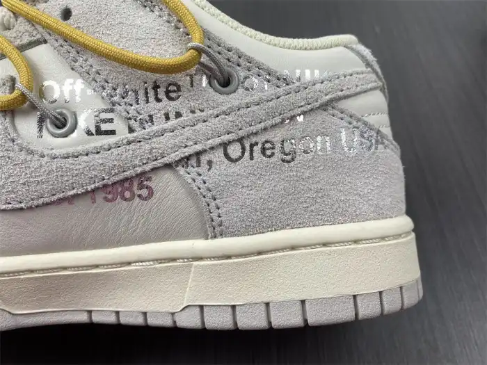 Rep Nike Dunk Low Off-White Lot 34 DJ0950-102