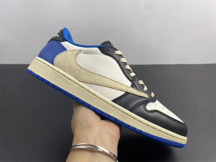 Rep Fragment Design x Travis Scott x Air Jordan 1 Retro Low DM7866-140