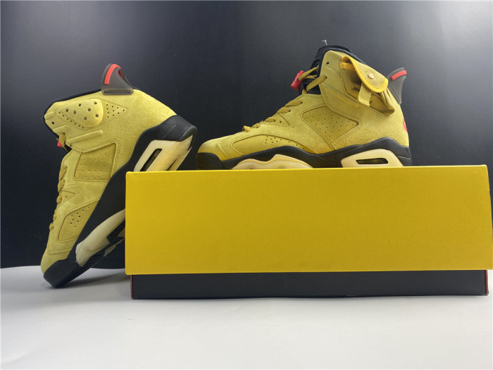 AIR JORDAN 6 YELLOW X TRAVIS SCOTT CN1084-300