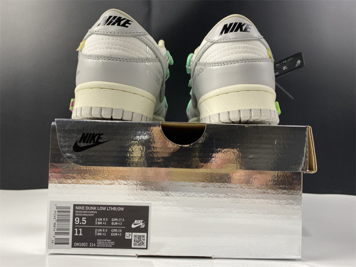 Nike Dunk Low Off-White Lot 4 DM1602-114