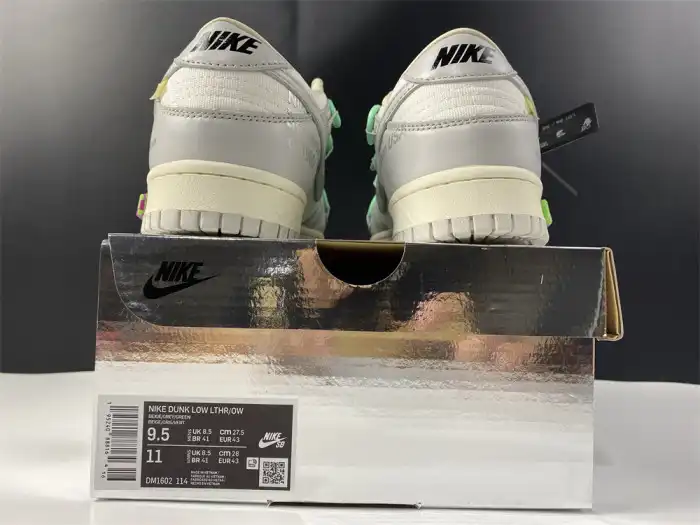 Cheap Nike Dunk Low Off-White Lot 4 DM1602-114