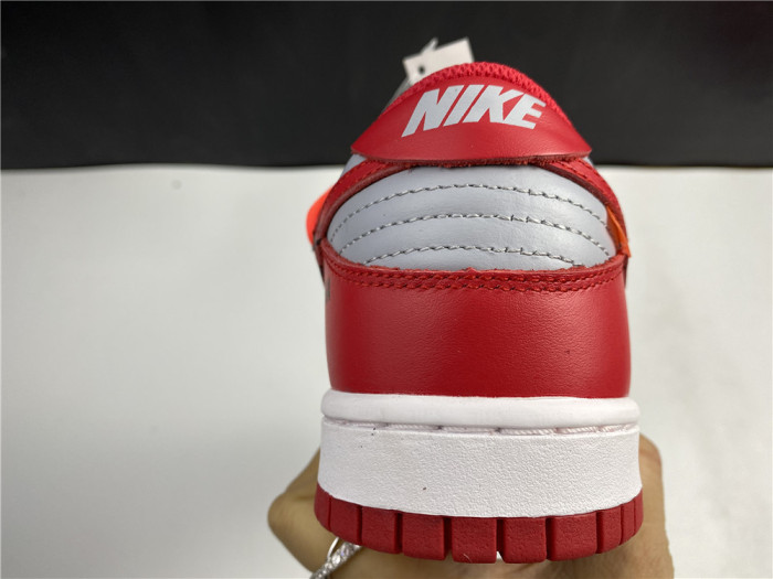 OFF-WHITE x Dunk Low 'University Red' CT0856-600