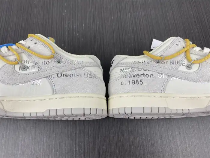 Rep Nike Dunk Low Off-White Lot 34 DJ0950-102