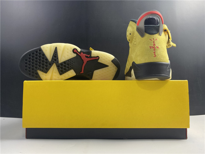 AIR JORDAN 6 YELLOW X TRAVIS SCOTT CN1084-300