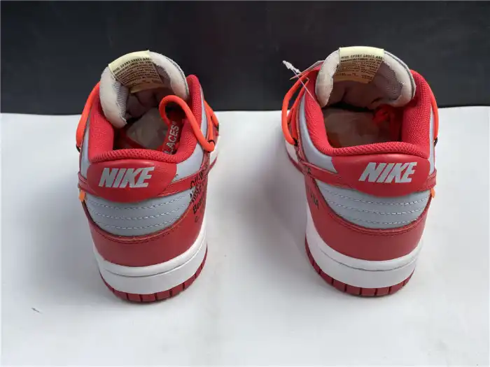 Cheap OFF-WHITE x Dunk Low 'University Red' CT0856-600