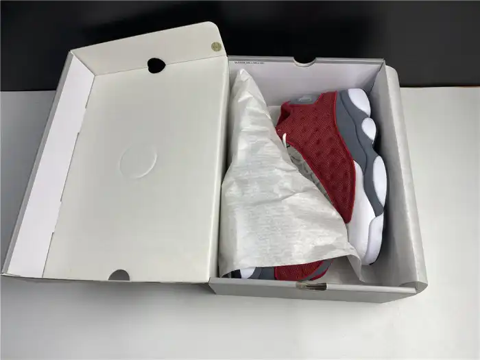 Chep Onekick Air Jordan 13 Retro Gym Red Flint Grey 414571-600