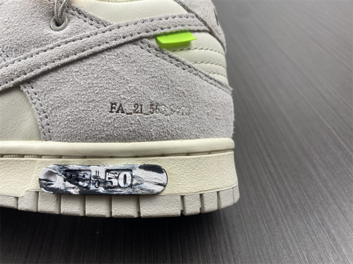 Nike Dunk Low Off-White Lot 39 DJ0950-109