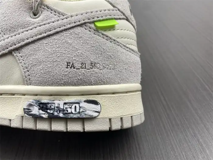 Rep Nike Dunk Low Off-White Lot 39 DJ0950-109