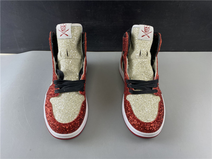 Surgeon x Air Jordan 1 "North Pole Breds" CK5566-610