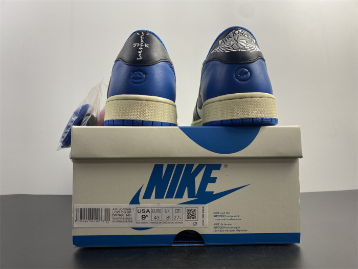 Onekick Fragment Design x Travis Scott x Air Jordan 1 Retro Low DM7866-140