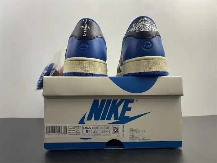 Rep Fragment Design x Travis Scott x Air Jordan 1 Retro Low DM7866-140