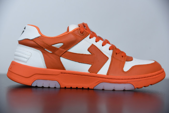 Onekick OFF WHITETM C O VIRGIL ABLOH OUT OF OFFICE LOW-TOP LEATHER SNEAKERS "OOO"