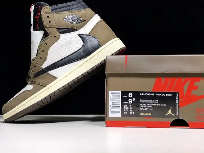 Cheap Travis Scott x Air Jordan 1 Retro High OG 'Mocha' - CD4487 100