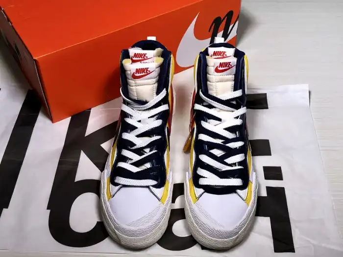 Cheap SACAI X NIKE BLAZER MID VARSITY MAIZE BV0072-700