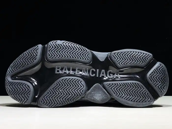 BLCG Wmns Triple S Trainer 'Black Clear Sole' 544351 W09O1 1000