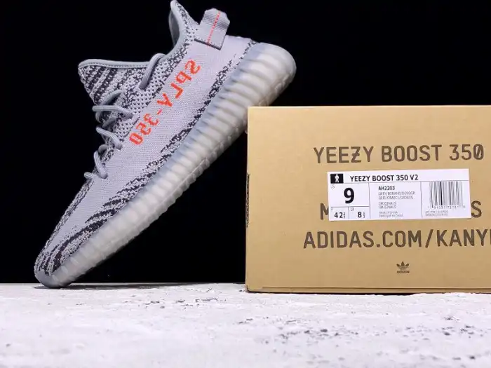 Cheap Adidas Yeezy Boost 350 V2 Beluga 2.0 Grey Bold Orange AH2203