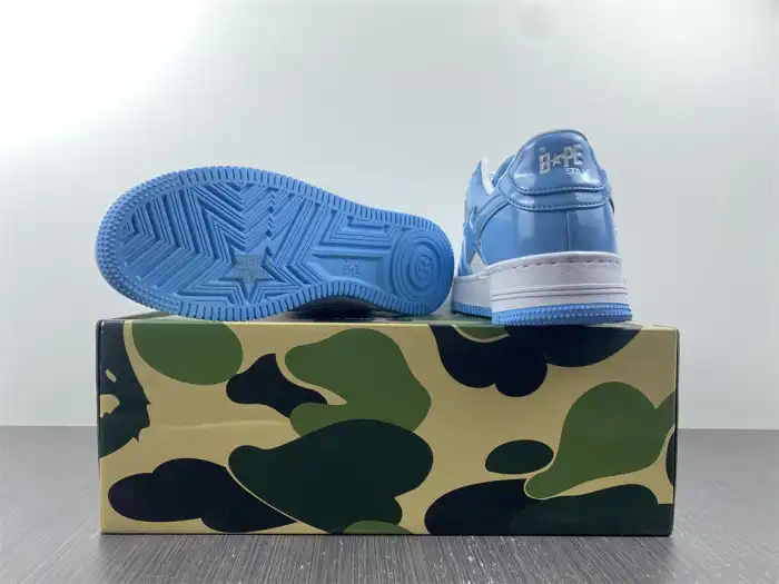 A BATHING APE SK8 STA LOW BLUE