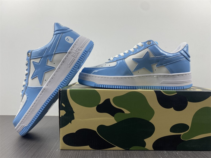 A BATHING APE SK8 STA LOW BLUE