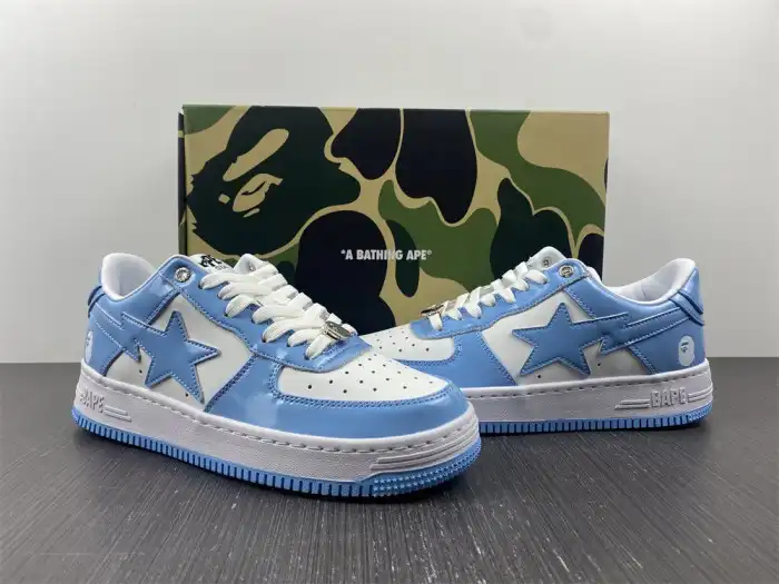 A BATHING APE SK8 STA LOW BLUE