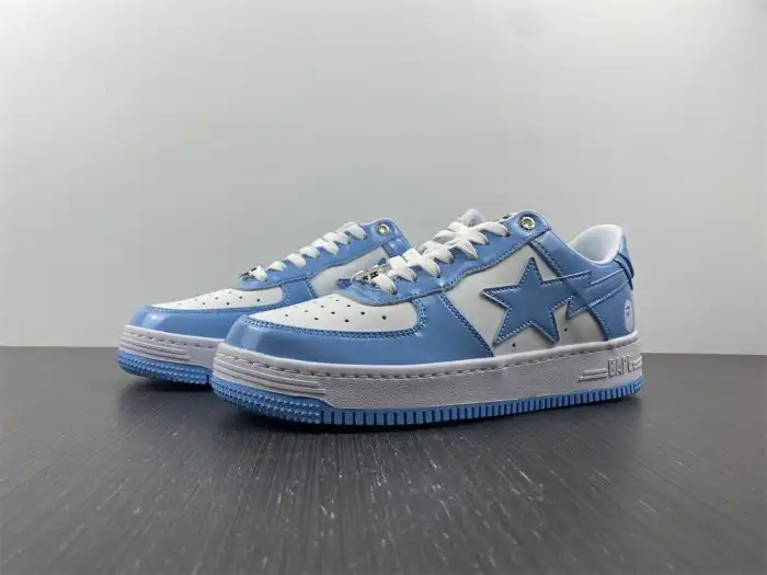 Rep A BATHING APE SK8 STA LOW BLUE