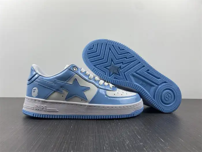 A BATHING APE SK8 STA LOW BLUE