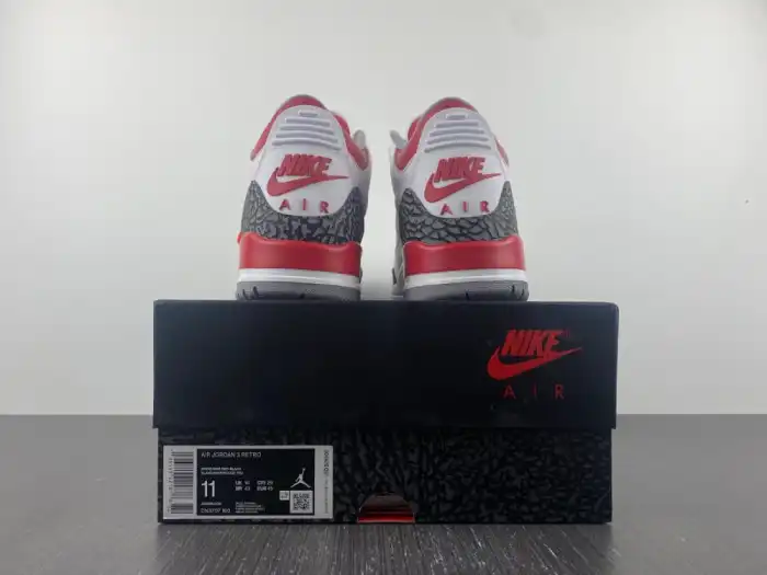 Cheap Air Jordan 3 Retro Fire Red DN3707-160