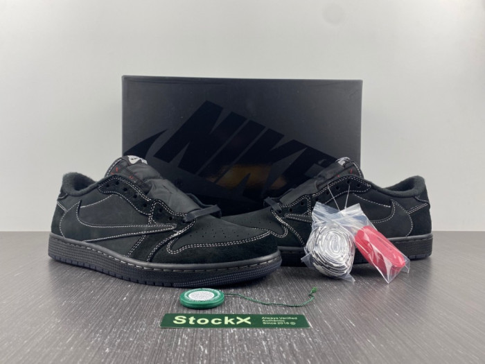 Travis Scott x Air Jordan Air Jordan 1 Retro Low Black Phantom" DM7866-001