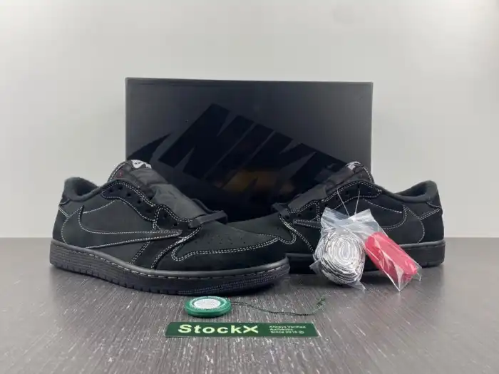 Travis Scott x Air Jordan Air Jordan 1 Retro Low Black Phantom