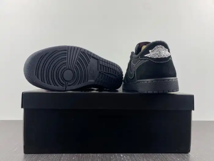 Travis Scott x Air Jordan Air Jordan 1 Retro Low Black Phantom